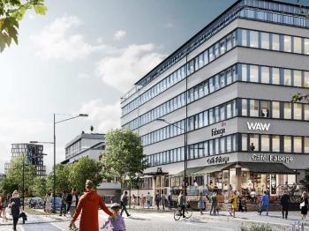 Presentationsbild för referensen Kv. Stigbygeln 2 - Arenastaden Solna